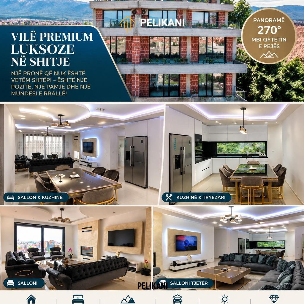 HOME VIP SHETË VILLEN 1150 m/2  6 Katshe në PEJË – foto 7