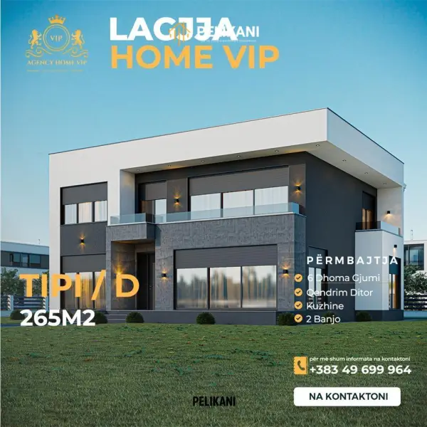 HOME VIP LAGJE NË VENDIN TURISTIK BANJË SHITEN 34 SHTËPI